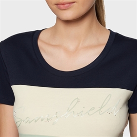 Samshield Alba Crystals Ridebluse - Navy/Pistaccio